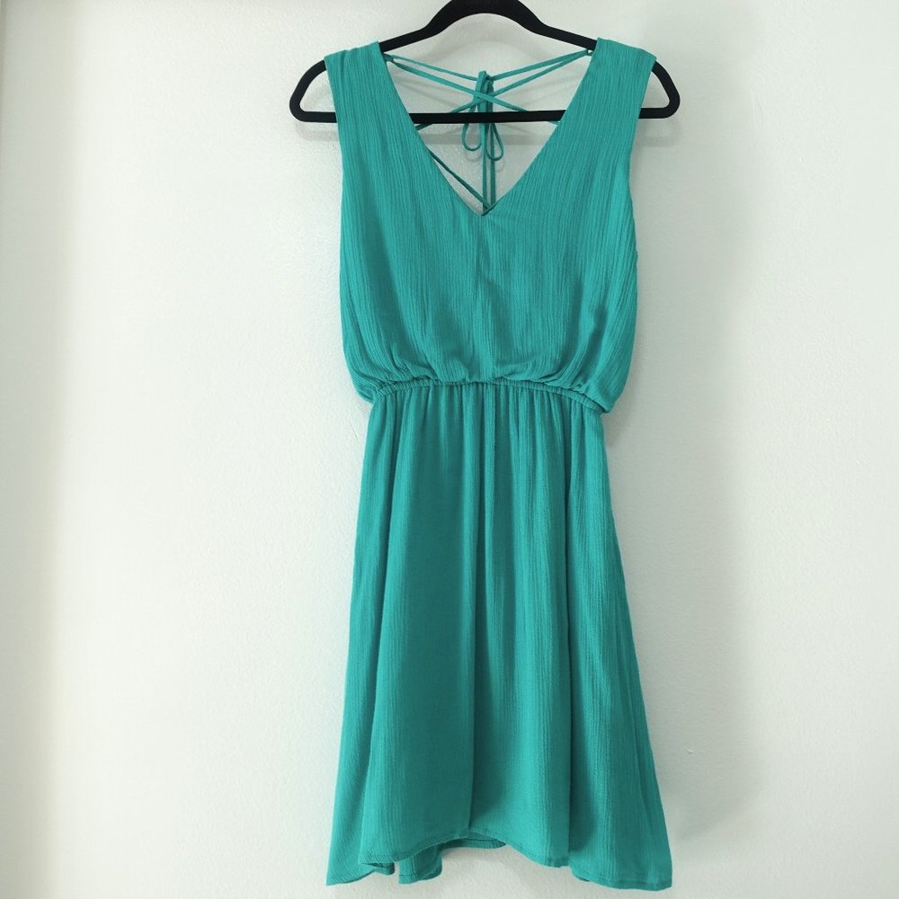 CHARLES HENRY Light Green Summer Dress US size XS